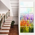 thumbnail image 1 of Cosmos Abstrait de Fleurs Colorées - Grande Toile Murale Fleur, 1 of 3