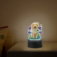 thumbnail image 4 of 5D DIY Diamond Painting LED Light Kit Floral and Puppy Personalised Decorative Night Light Suitable for Home Decor and Gift Ideas, 4 of 7