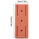thumbnail image 2 of 4 Uds soporte de enchufe tipo inserción estante de almacenamiento de enchufes montados en la pared para oficina en casa, 2 of 6