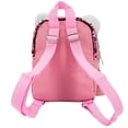 thumbnail image 7 of Hello Kitty 9” Micro Mini Backpack Purse Featuring 3D Ears & Bow, Sherpa & Sequin Material, & Pompom Dangle, Pink, 7 of 7