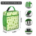 thumbnail image 3 of Frog Insulated Lunch Box Teen Reusable Lunch Bag Water-Resistant Cooler Tote Bag Work Camping, 3 of 6