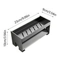 thumbnail image 2 of Carbon Steel Sink Caddy – Multi-Purpose Sponge & Scrubber Holder (Fits Kitchen/Bathroom, Rust-Proof Organizer), 2 of 5