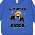thumbnail image 3 of Inktastic Happy Birthday Daddy Monster Truck Toddler Sweatshirt, 3 of 4