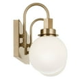 thumbnail image 6 of Hex 2-Light Bathroom Vanity Light in Champagne Bronze, 6 of 8