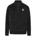 thumbnail image 2 of Men's Levelwear  Black New York Islanders Camden Quarter-Zip Pullover, 2 of 3