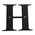 thumbnail image 2 of Wall Decor with Metal Crafted Letter H, Small, Black, 2 of 2