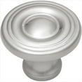 thumbnail image 1 of Hickory Hardware P14402-SN 1.12 In. Conquest Satin Nickel Cabinet Knob, 1 of 3