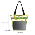 thumbnail image 5 of Kll Tote Bag For Women Watercolor St Patrick Day Print Shopping Grocery Reusable Bags For Office School Shopping Travel, 5 of 8