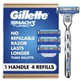thumbnail image 1 of Afeitadora Gillette Mach3 Turbo 1 mango 4 hojas, 1 of 9