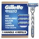 thumbnail image 1 of Afeitadora Gillette Mach3 Turbo 1 mango 4 hojas, 1 of 9