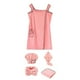 thumbnail image 3 of Juego de 5 toallas de baño, gorro para secar el cabello, diadema, sombrero de princesa, fuerte absorción de agua, vestido de baño ponible, 3 of 10