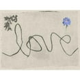 thumbnail image 3 of Goldberger, Jennifer 24x19 Black Modern Framed Museum Art Print Titled - Simple Words II, 3 of 5