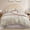 Birch, variant on 7-Pieces Sage Green Ruffle Bedding Set, Shabby Farmhouse Floral Style Queen Size All-Inclusive Bed Suit