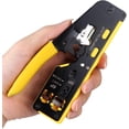 thumbnail image 1 of YISITIAN RJ45 Crimping Tool Kit Ethernet Crimp Tool Set (Yellow) CJ919-64832, 1 of 8