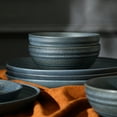 thumbnail image 6 of Stone Lain Elio 12-Piece Dinnerware Set Stoneware, Blue, 6 of 6