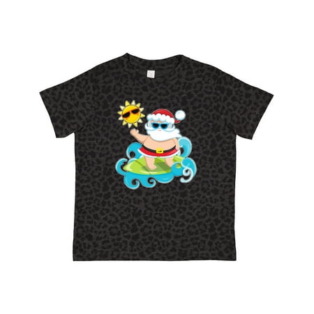 

Inktastic Surfing Santa Gift Toddler Boy or Toddler Girl T-Shirt
