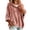 *Pink, variant on VBVC Women's Oversized Velvet Hooded Pullover , Casual Batwing Sleeve Tunic Top For Women , Ladies' Relaxed Fall Winter Sweatshirt with Pockets, Pink , S-2XL