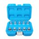 thumbnail image 2 of 10Pcs Sturdy Wheel Lock Key Lug Nut Remover Accessories Handy Tool Alloy Parts Soledad Casquillo de tuerca de rueda de bloqueo, 2 of 10
