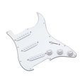 thumbnail image 1 of Pieza de reparación de placa de protección contra rayones para golpeador de guitarra eléctrica cargada, fácil de instalar Blanco, 1 of 9
