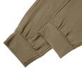 thumbnail image 6 of SAWOBUUN Men's Ice Silk Joggers Lightweight Athletic Pants Elastic Waist Drawstring Summer Workout Trousers with Zipper Pockets, 6 of 9