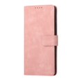 thumbnail image 6 of Wallet Case for iPhone 14 Pro with Card Slot Cash Holder Kickstand Magnetic Clasp Flip Folio Case, Skin-Friendly PU Leather Soft TPU Shockproof Drop Resistant Matte Plain Phone Cover,Pink, 6 of 8