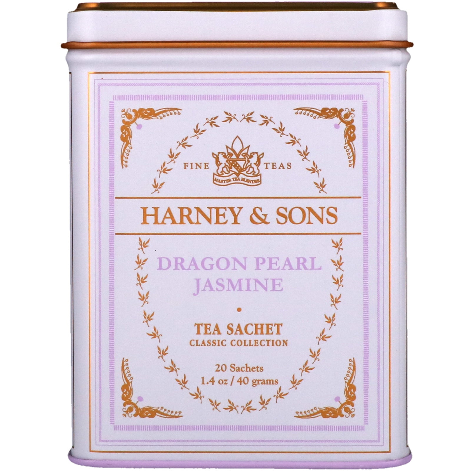 Harney & Sons Dragon Pearl Jasmine Tea Sachet, 20 Ct