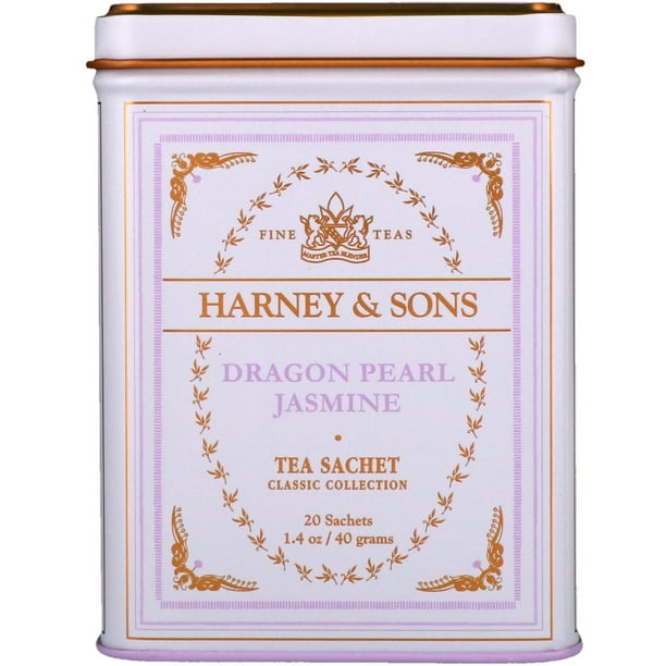 Harney & Sons Dragon Pearl Jasmine Tea Sachet, 20 Ct