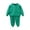 Green, variant on Ahdbta Toddlers 2 Pieces Sweatsuit Sets Long Sleeve Crewneck Pullover Tops and Joggers Pants Solid Color Tracksuit Outfits
