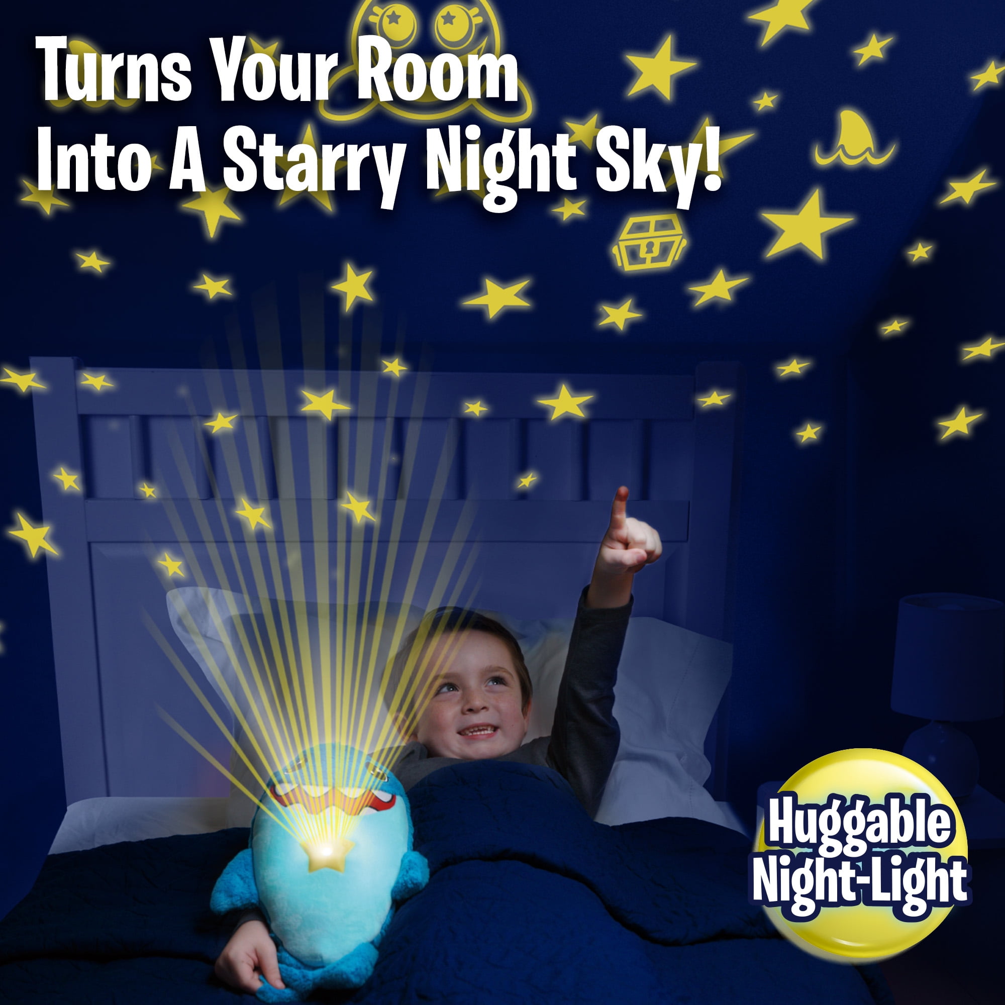 Buy Star Belly Dream Lites Snuggly Shark, Huggable Kids Night Light, As