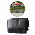thumbnail image 3 of koolsoo Umbrella Netting Cover Bug Mesh Screen Dia 3m for Patio Porch Deck black, 3 of 7