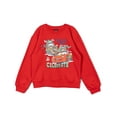 thumbnail image 3 of Disney Cars Lightning McQueen Tow Mater Christmas Fleece Pullover Sweatshirt and Jogger Pants Outfit Set Toddler to Big Kid, 3 of 5