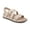 Parchment Leather, variant on Women's Cypress Sandal, Black Leather, 10, Medium