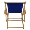 thumbnail image 4 of Sling Chair Natural Frame-Royal Blue Canvas, 4 of 7