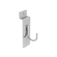 thumbnail image 1 of SSWBasics Pack of 25 Chrome Slatwall Hooks for Display - Durable Slat Wall Hanging Hooks for Retail and Home Use - Versatile and Sturdy Slat Wall Accessories, 1 of 4