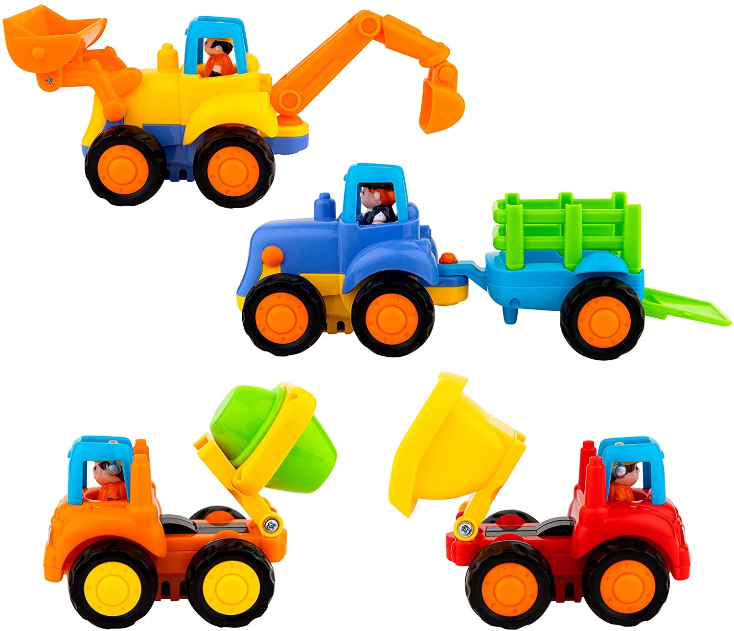 cement mixer toy truck walmart