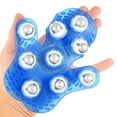 thumbnail image 1 of 2x 9 de de Rodillos de ador Guante Tensión Del Estrés - Azul 2 piezas, 1 of 8