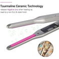 thumbnail image 6 of Pencil Flat Iron for Short Hair & Edges, 1/3 Inch Mini Hair Straightener for Pixie Cuts, Bangs, and Beards, Professional Titanium Precision Styling Iron, 6 of 15