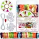 thumbnail image 2 of 28 skiens Hilo de Bordar, Kit de Puntada de Pulsera de la Amistad con Hilo de Bordar, Hilo para Manualidades con 200 Cuentas, 1 Rollo de Hilo Transparente, 1 Rueda para Pulsera, 1 enhebrador, 2 of 4