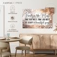 thumbnail image 4 of Elephant Stock Family Is Like Music Typography Wall Art - Horizontal Canvas Wall Art - Dining Room Wall Decor - Inspirational And Typography Canvas - Brown And Beige Decor - 39" x 26", 4 of 4