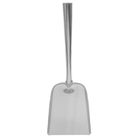 SEWCHICS Gardening Accessories Fireplace Shovel Silver Stainless Steel 1Set For Ash Removal