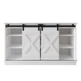 thumbnail image 4 of Castle Place Vintage 54" TV Stand Console for TVs up to 65", White, 4 of 10