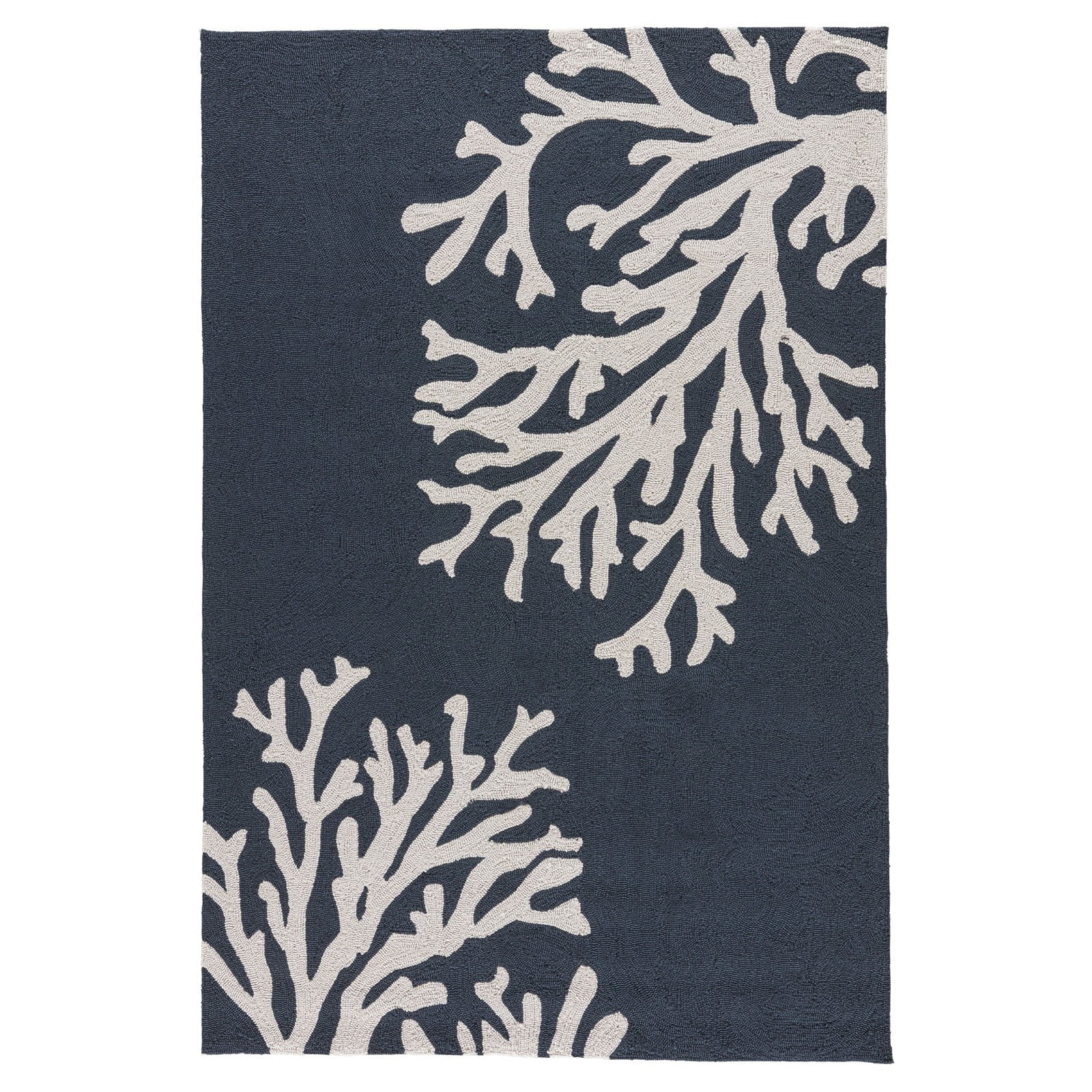 Jaipur Rugs Grant Coral Silhouette Indoor/Outdoor Area Rug - Walmart.com