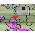 thumbnail image 5 of oneOone Velvet Light Green Fabric Butterflies Sewing Fabric By The Yard Printed Diy Clothing Sewing Supplies 58 Inch Wide-3Y, 5 of 7
