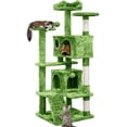 thumbnail image 1 of Árbol para Gatos Yaheetech Torre de 137 cm con Condominio, Rascadores y Pelotas, 1 of 9