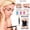 Black, variant on Professional Grade Double-Ended Eye Shadow and Eyeliner Brush Set - 25PC Makeup Applicator Tools for Eye Makeup to Create Stunning Looks with Precision and Ease