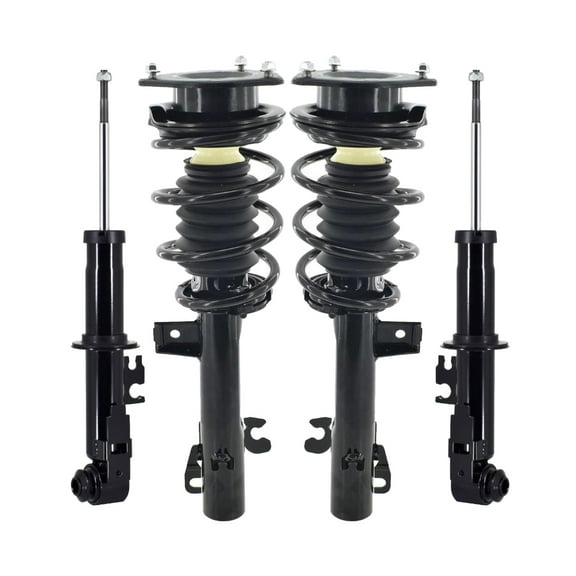 Set 4 Front Quick Complete Strut-Rear Suspension Strut For 2007-2015 Mini Cooper