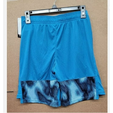 Under Armour Stunt 3.0 Boys Shorts Youth L QuicK Dry Blue 8" Inseam