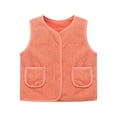 thumbnail image 2 of AUNVITO Girls Boys Thermal Vest Fleece-Lined Winter Warmth Heavyweight Lightweight Design 6M-13Y Casual Wear for Outdoor Play, 2 of 9