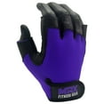 thumbnail image 6 of Weightlifting Gloves Palm Grip Half Finger Body Building Gym Glove for Exercise Training Fitness Workout Men's/Women's Purple 2X-Large, 6 of 9