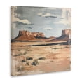 thumbnail image 2 of Stupell Industries Rustic Lodge Vintage Desert Postcard Canvas Art, 36 x 36, by Petals Prints Design, 2 of 7